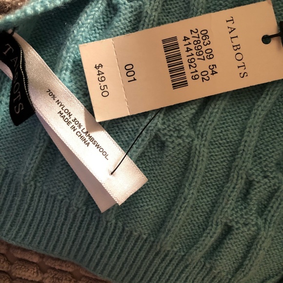 Talbots Cableknit Scarf - Picture 3 of 3